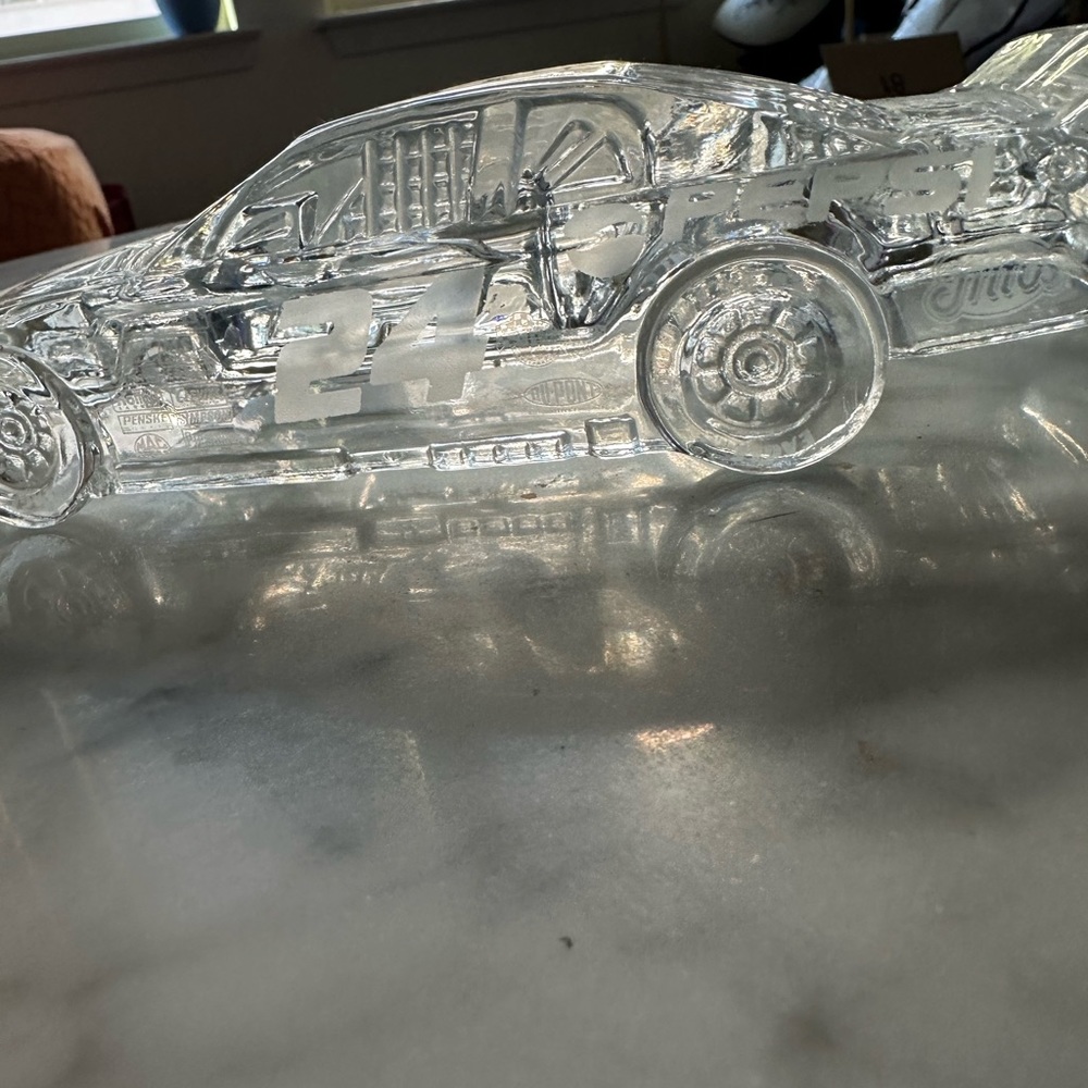 NEW JEFF GORDON #24 LEAD CRYSTAL CAR FIGURINE PEPSI NASCAR - Picture 8 of 15